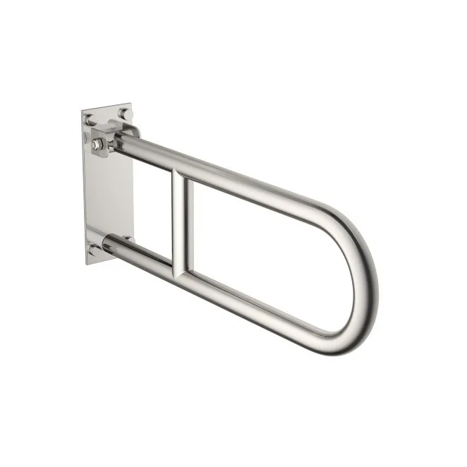Barra de Apoio Lateral Articulada 60cm Deca Conforto Aço Polido