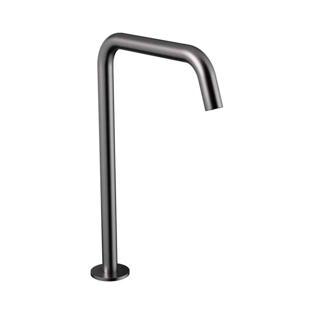 Bica Alta de Bancada 30cm para Lavatório Doka Quantum Brushed Nickel