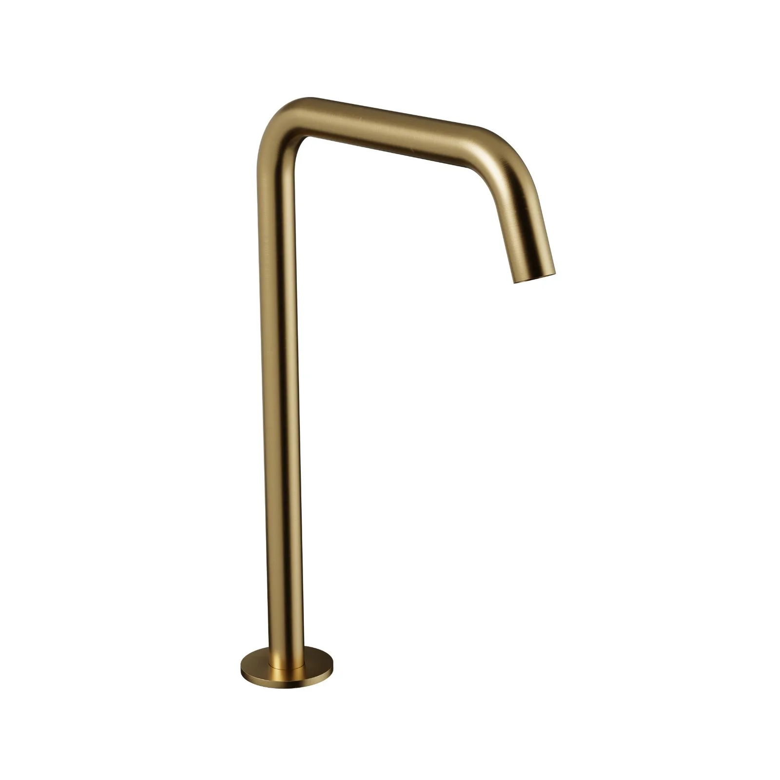 Bica de Bancada Para Banheiro 300mm Brushed Gold Doka Quantum