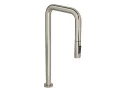 Bica de bancada para cozinha Deca You Reta Inox