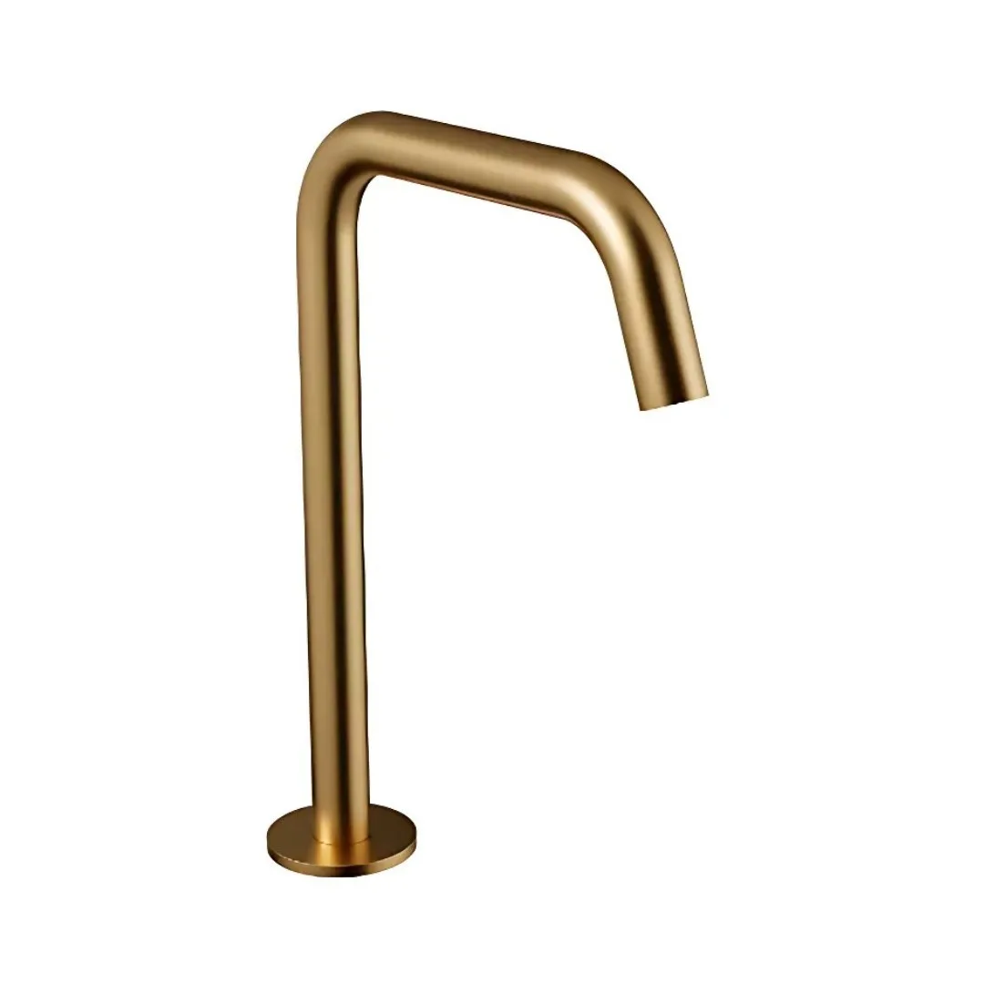 Bica de Mesa para Lavatório 225mm Doka Quantum Brushed Gold