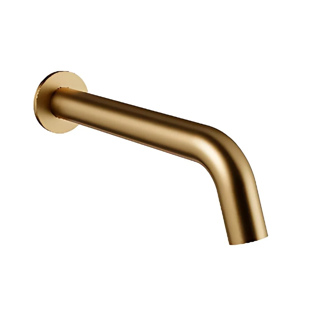 Bica De Parede Para Banheira Brushed Gold Doka Quantum