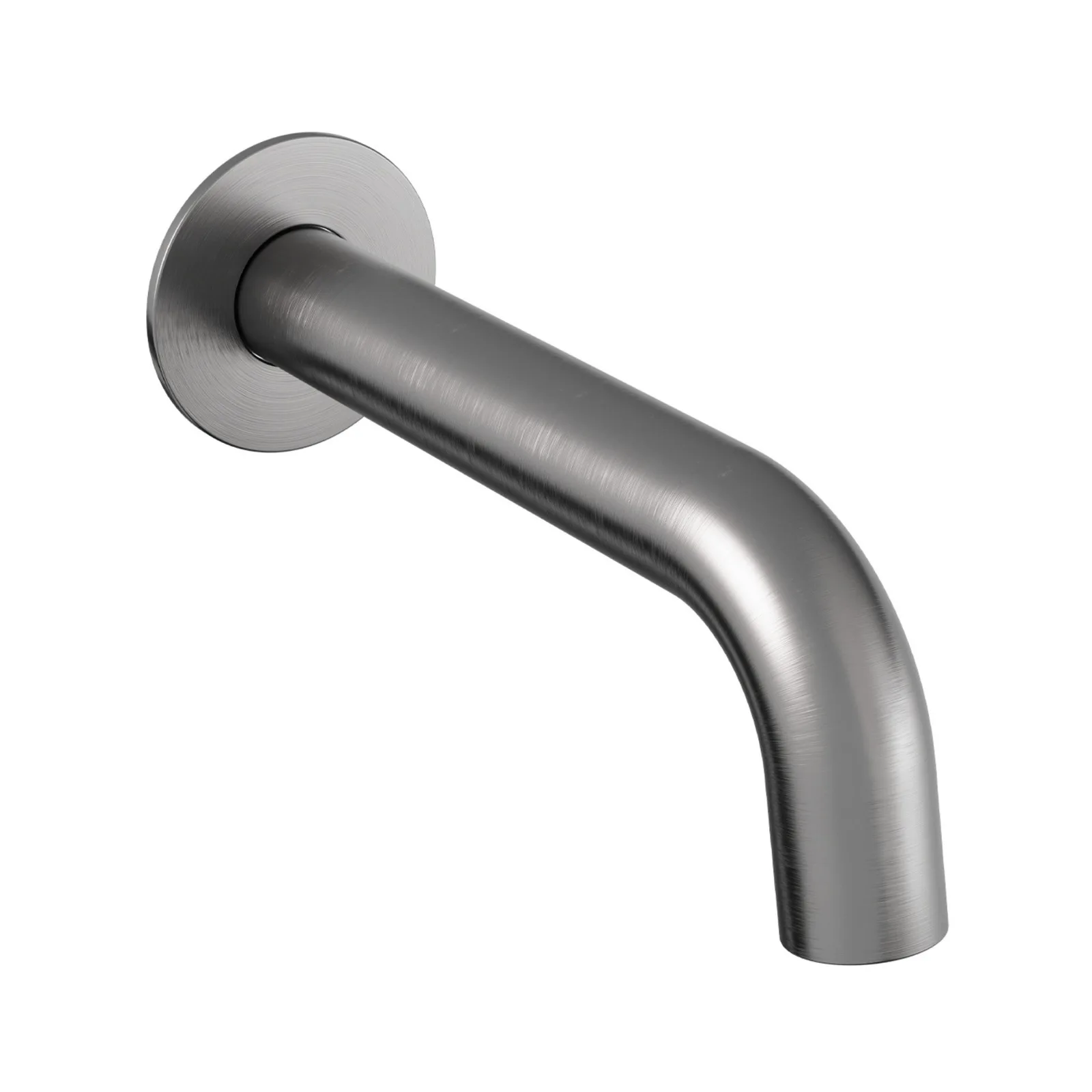 Bica de Parede para Banheira Brushed Nickel Doka Loop
