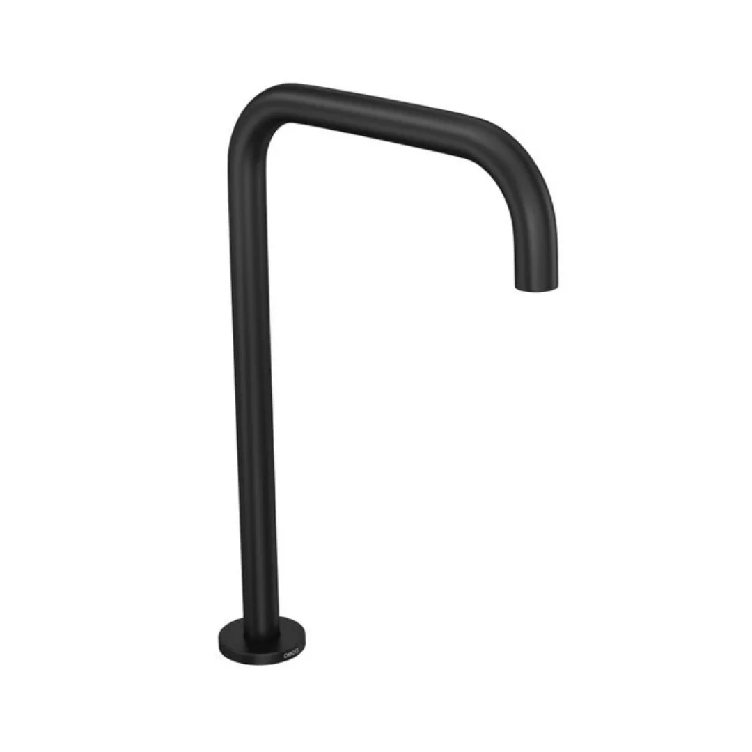 Bica Deca Alta You Lavatório Mesa Quadrada G Black Matte