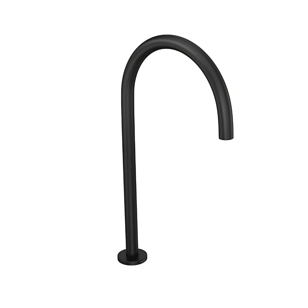 Bica Deca Alta You Lavatório Mesa Redonda G Black Matte