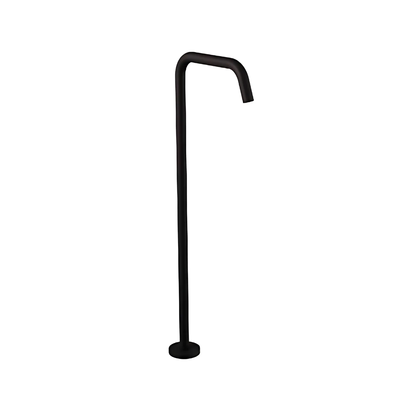 Bica de Piso para Banheira Matt Black Doka Quantum
