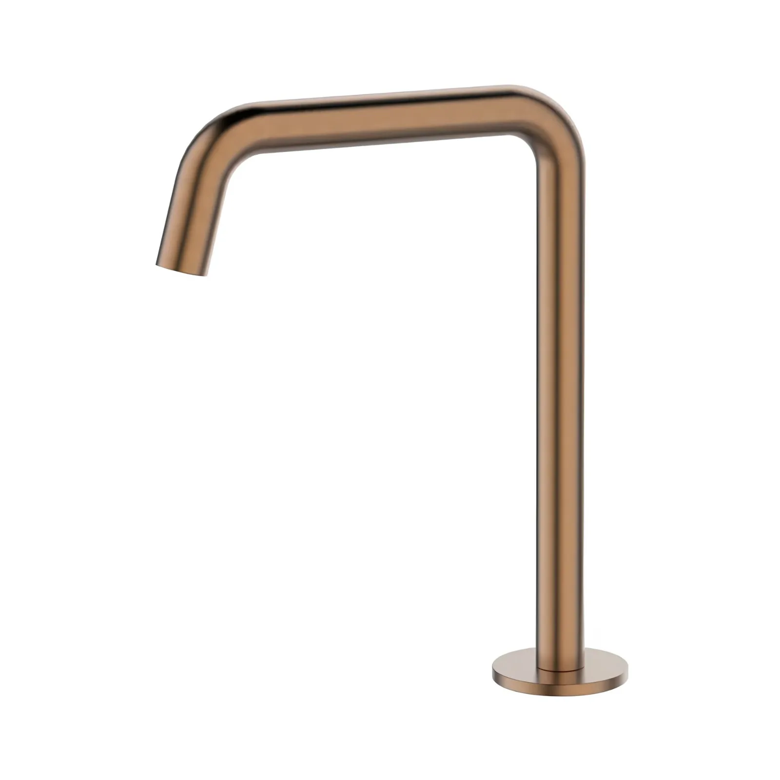 Bica Media para Lavatorio Cobre Escovado Lexxa Bagno LX1531CE