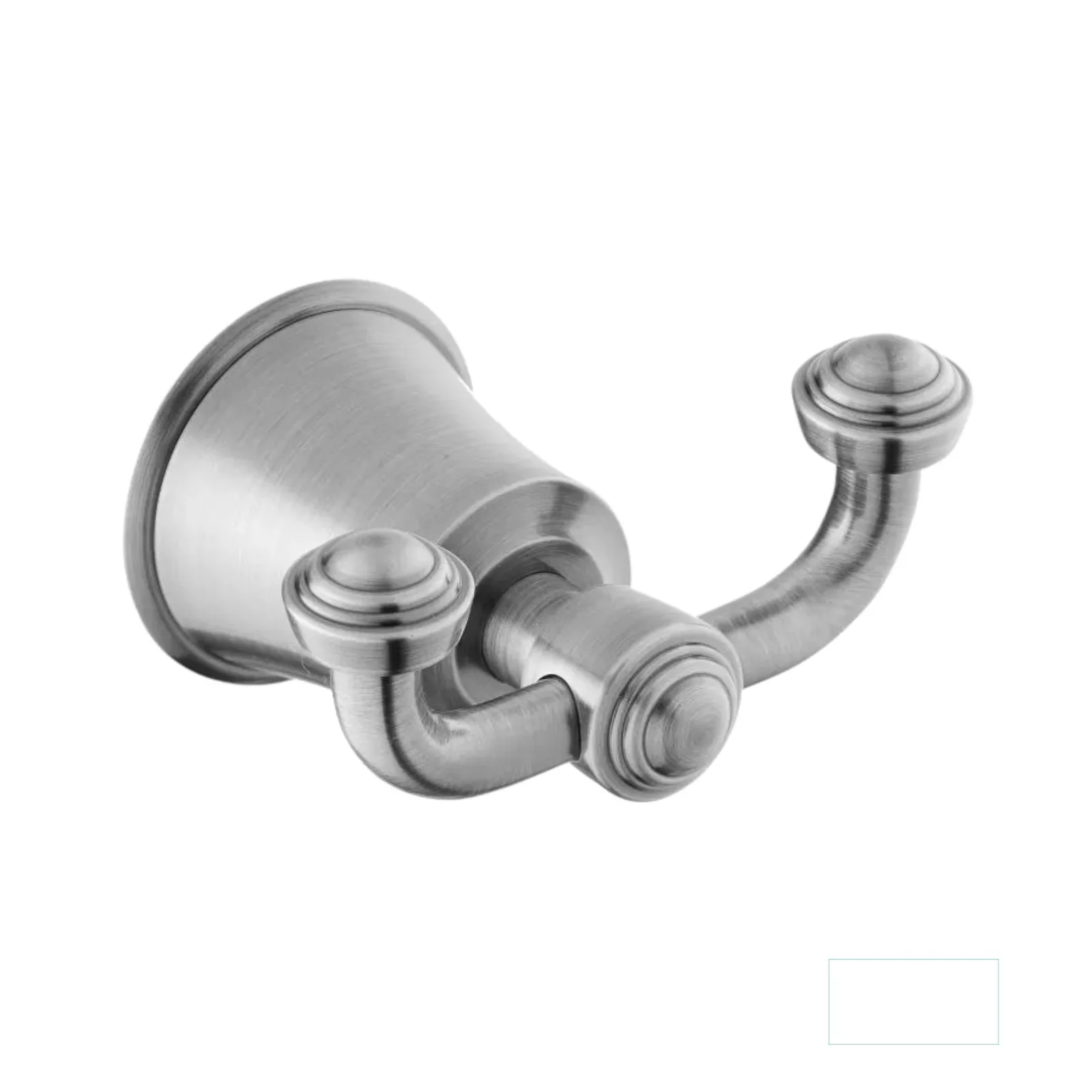 Cabide Brushed Nickel Doka Ever