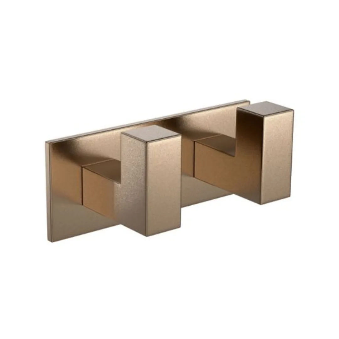 Cabide Duplo Corten Deca Quadratta