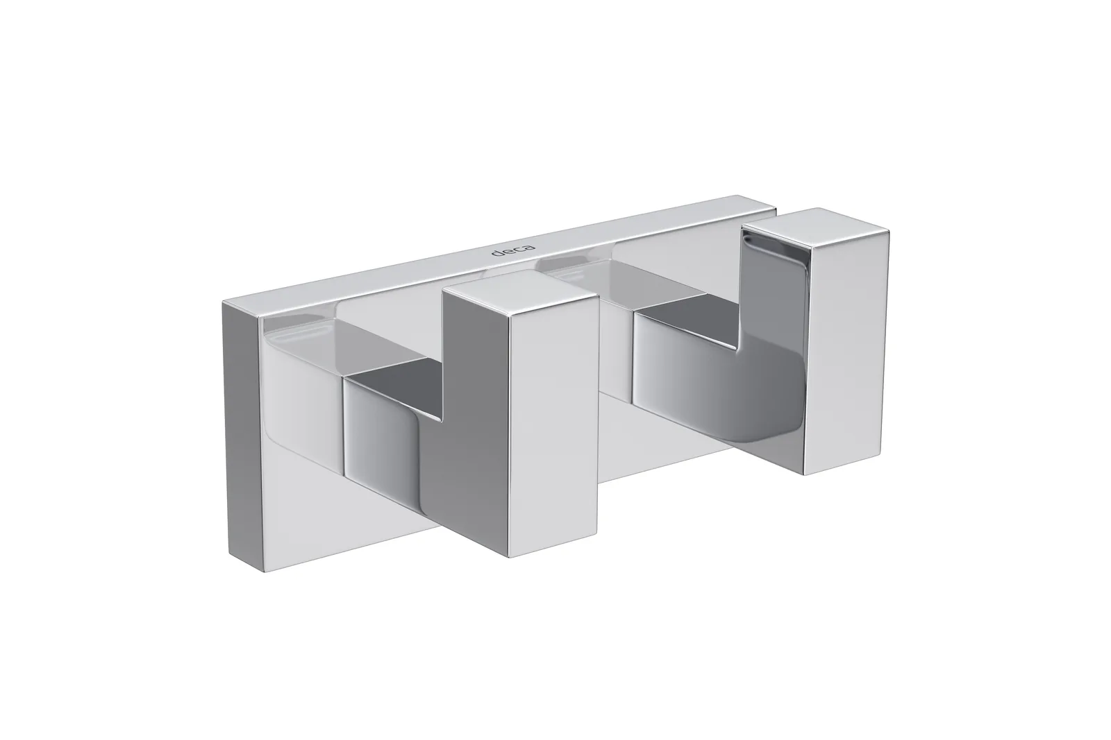 Cabide Deca Quadratta Cromado Duplo 2062 C83