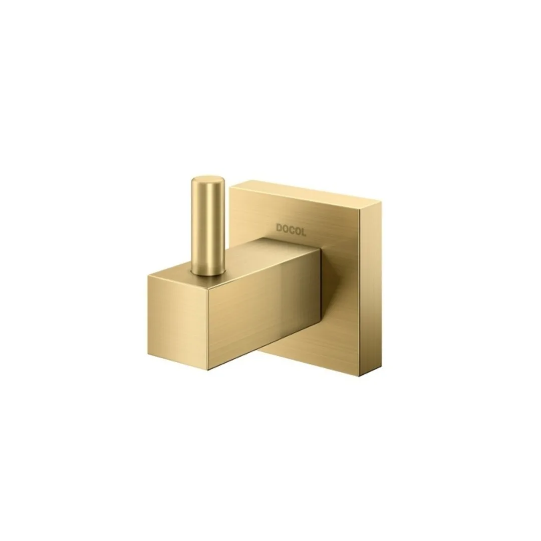 Cabide Ouro Escovado Docol Square