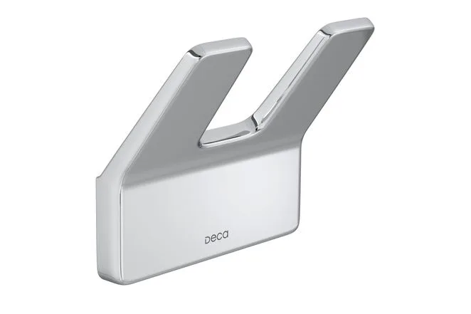 Cabide Duplo Cromado Deca Nomos