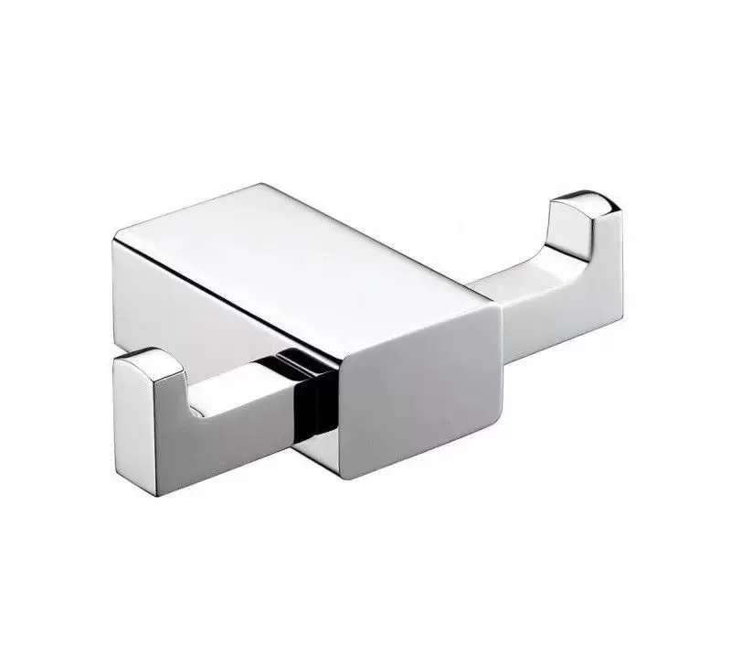Cabide Rubinettos Quadro Cromado Duplo