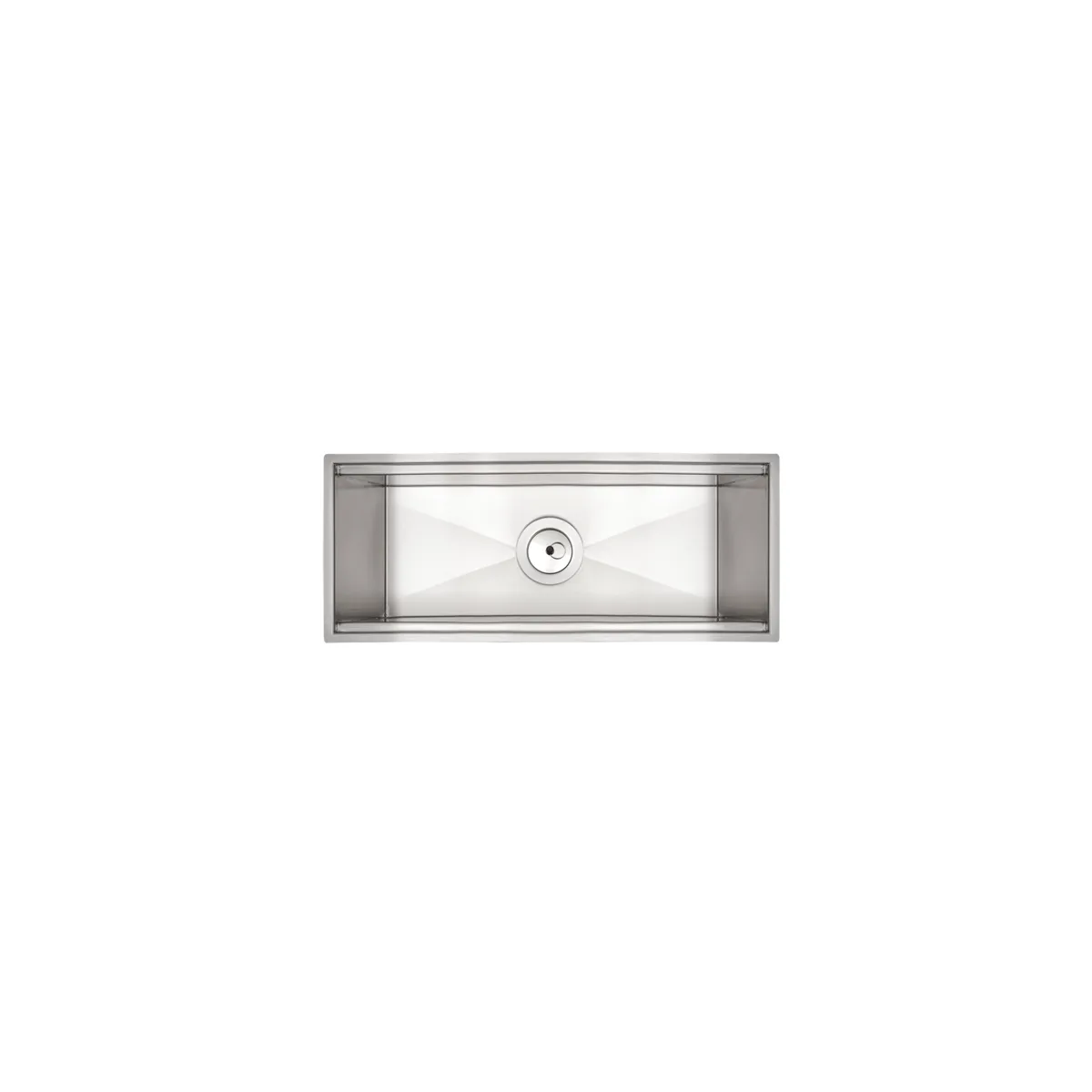 Canal Organizador em Aço Inox Tramontina para Sobrepor 45x18