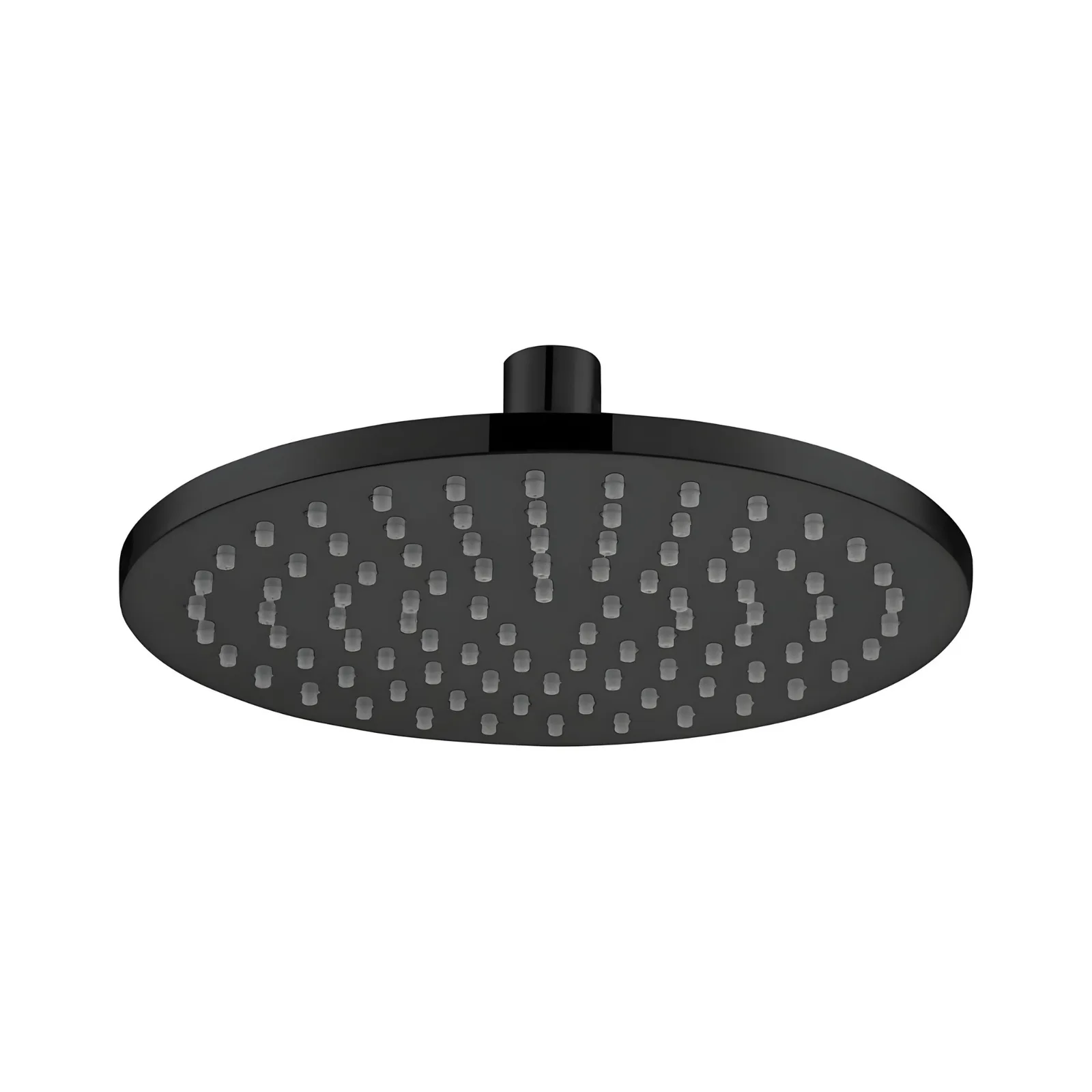Chuveiro Articulável Redondo Sem Haste Black Mate 20cm Lexxa Lx96