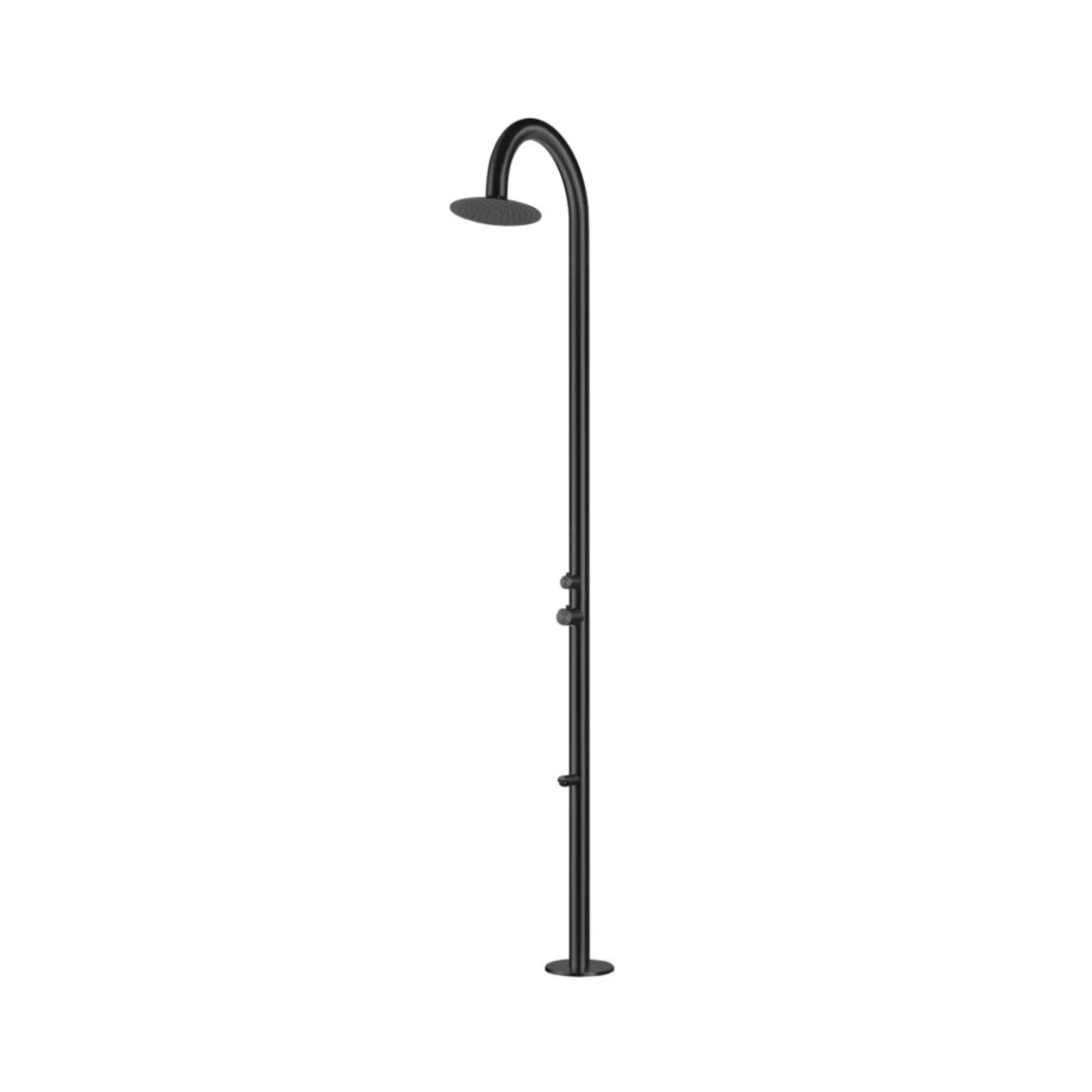 Chuveiro de Área Externa com Arejador Black Matte Dax Candalla