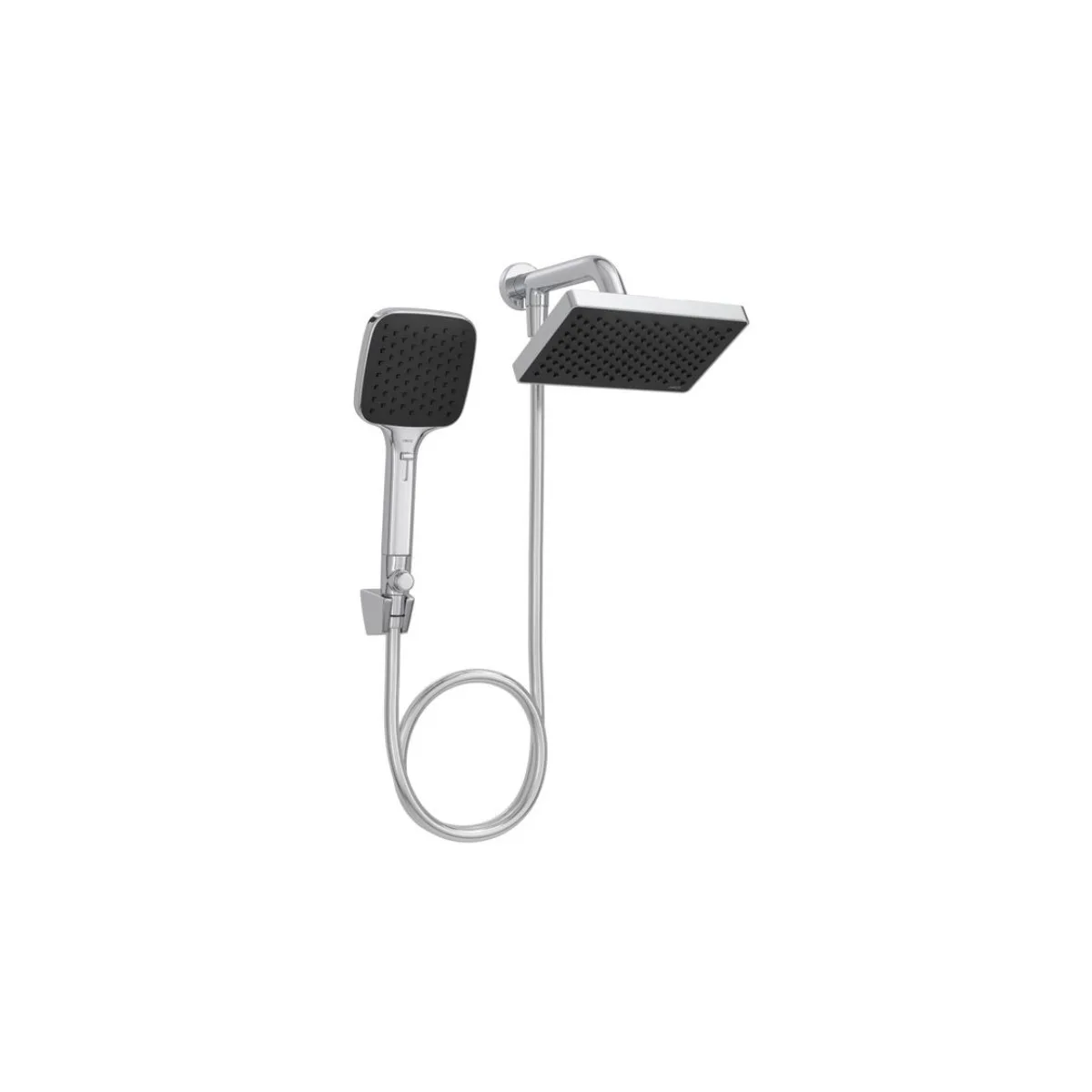 Chuveiro de Parede 20cm com Desviador Deca Flex Plus Cromado