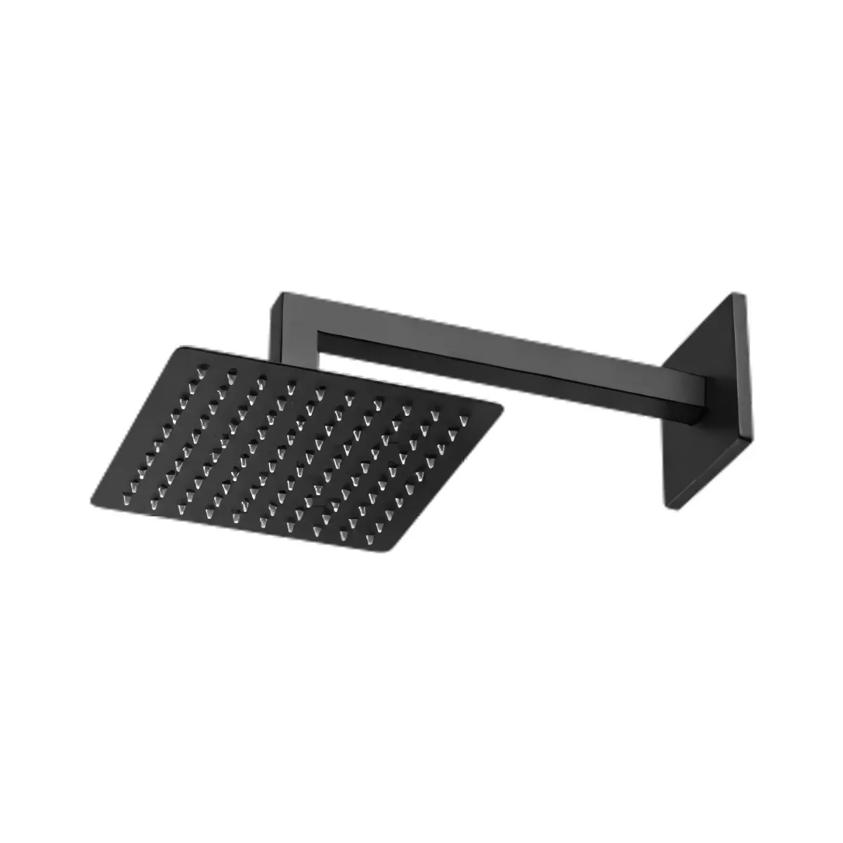 Chuveiro de Parede 30cm Meber Cubit 65 Preto Matte
