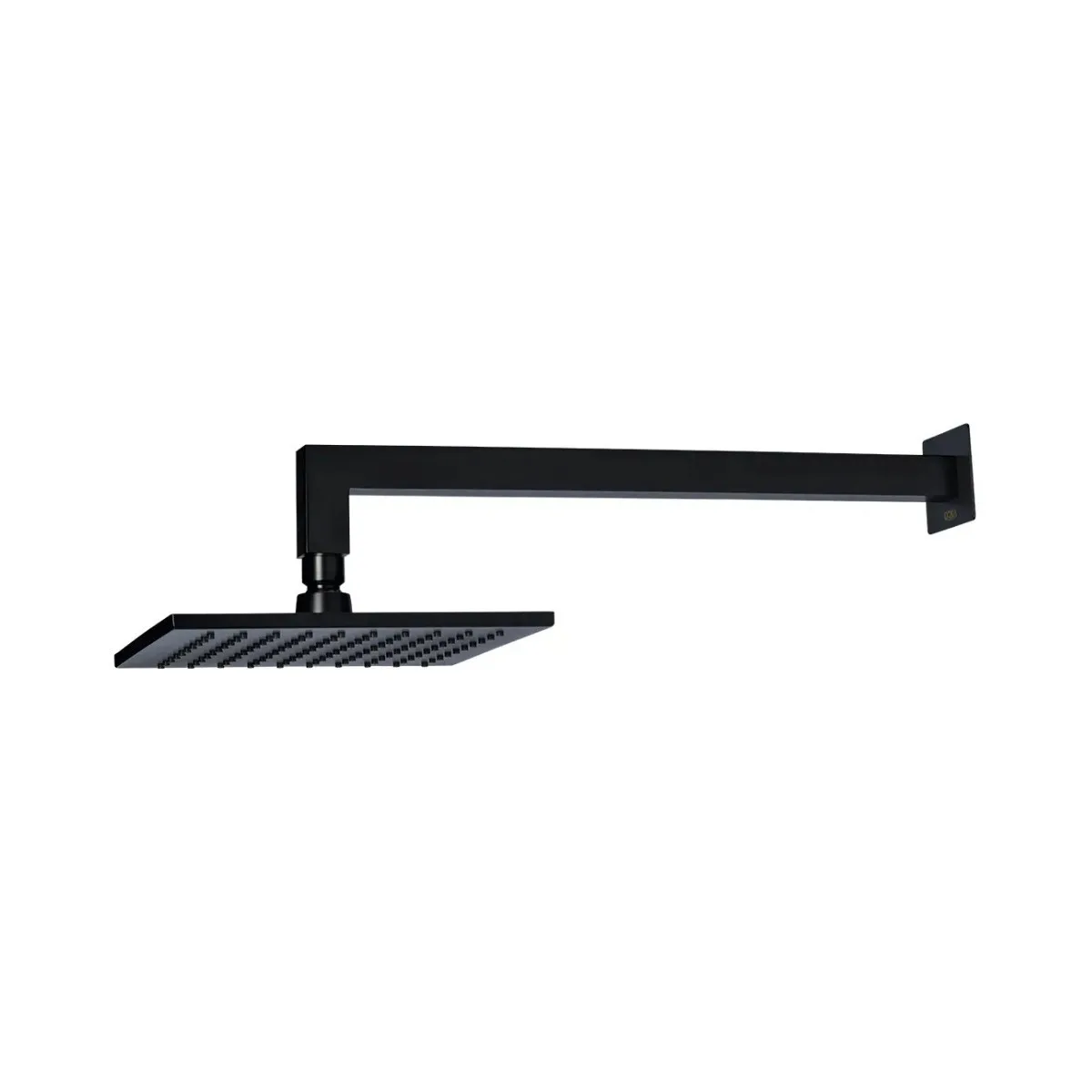 Chuveiro de Parede 49,5cm Matt Black Doka Rainbow