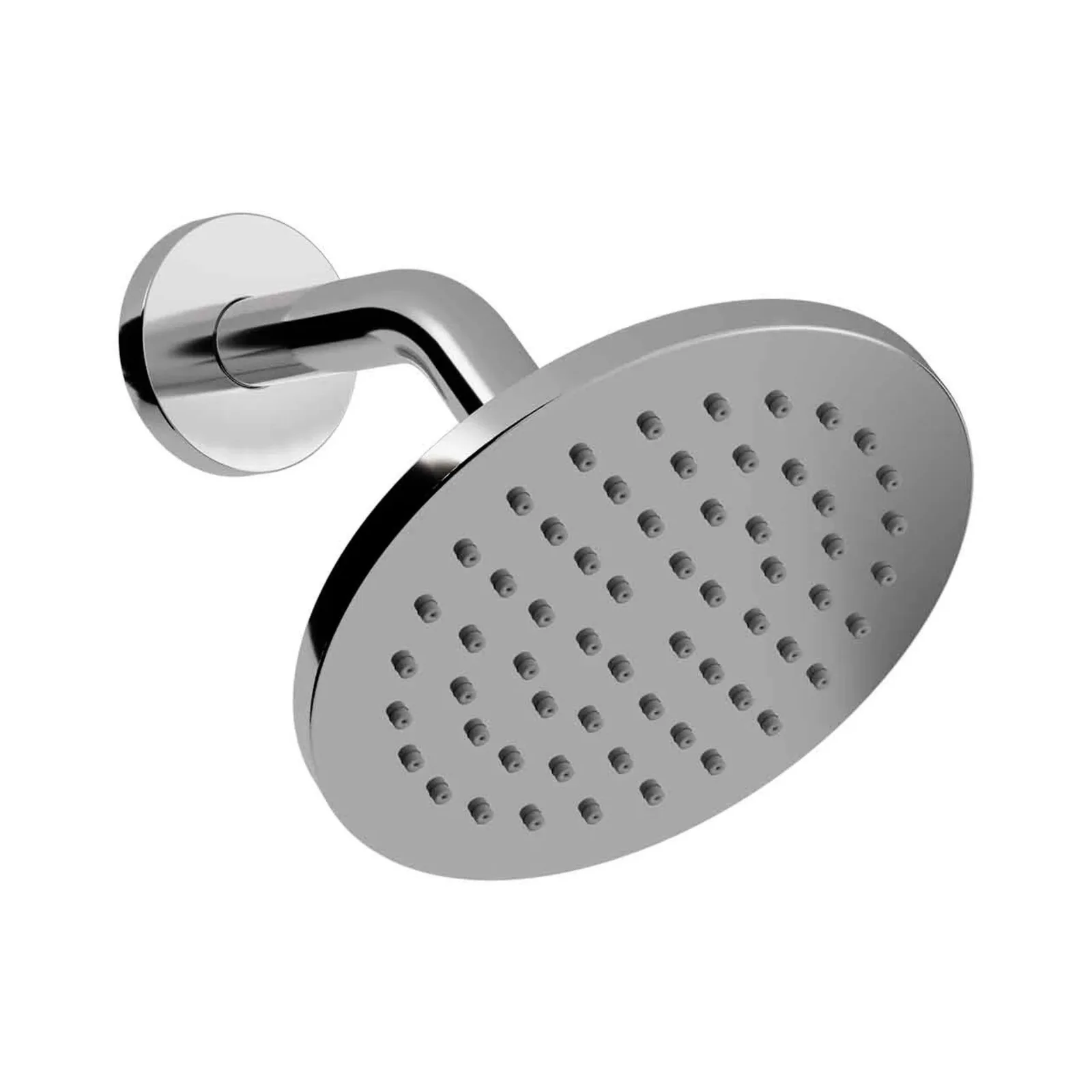 Chuveiro De Parede Chrome Doka Loop Matt