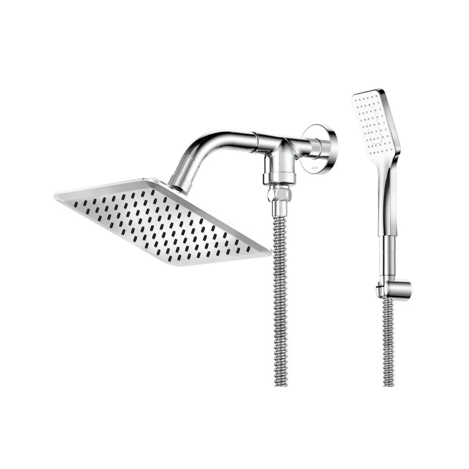 Chuveiro de Parede com Desviador Cromado DocolSlim