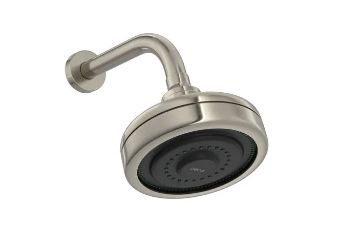 Chuveiro com Tubo de Parede 12,4cm Inox Deca Acqua Plus