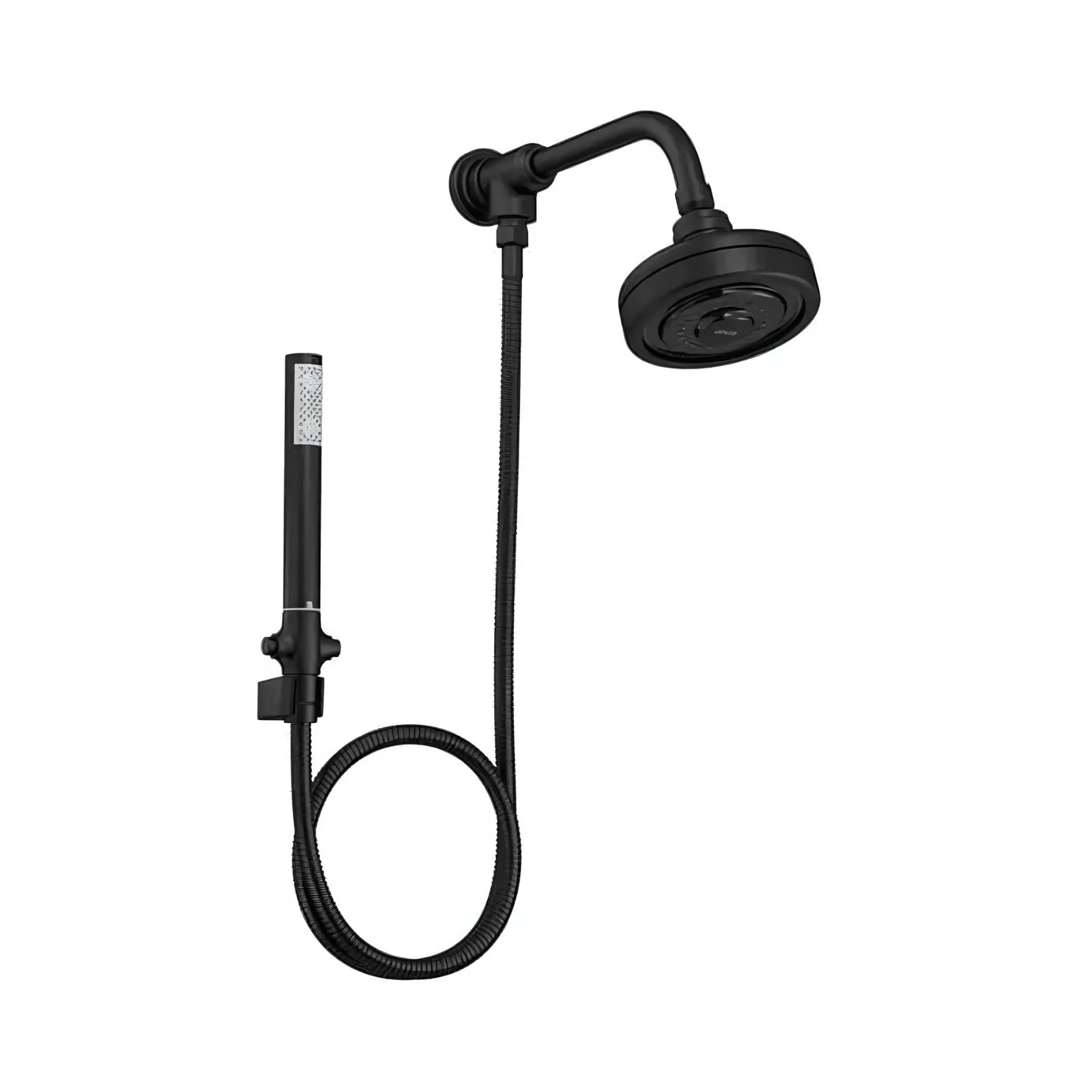 Chuveiro de Parede com Desviador Deca Acqua Plus Tubo STD Black Matte