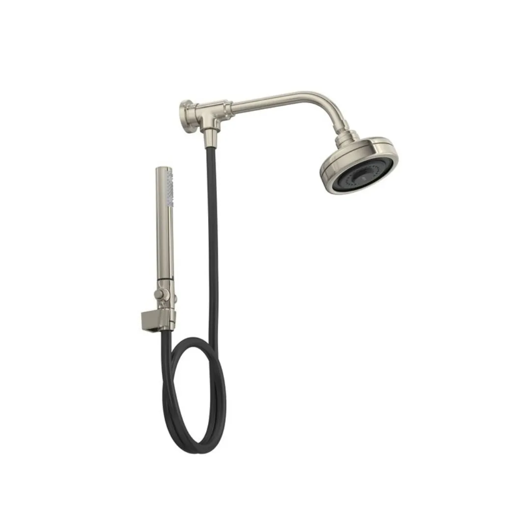 Chuveiro com Tubo de Parede 12,4cm Inox Deca Acqua Plus