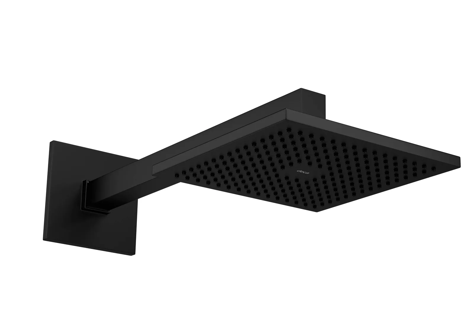Chuveiro Deca Quadrado Black Matte 1992 C/tb parede