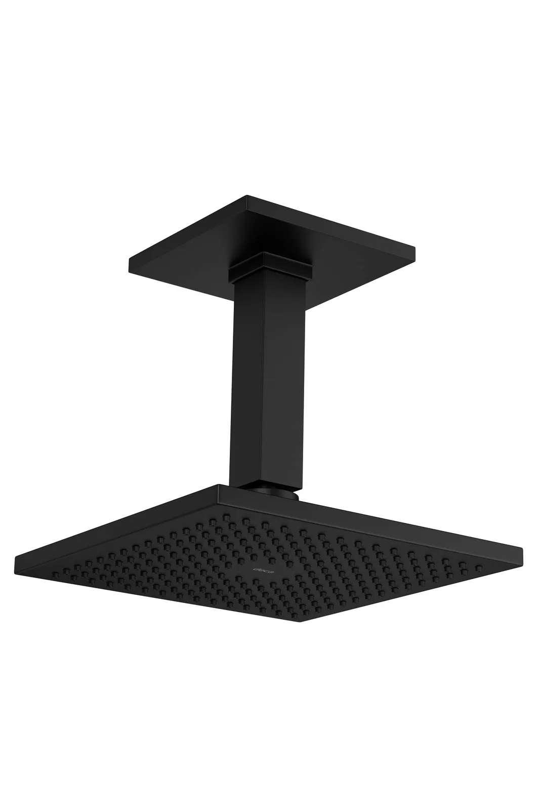 Chuveiro Deca Quadrado Black Matte 1992 C/tb Teto