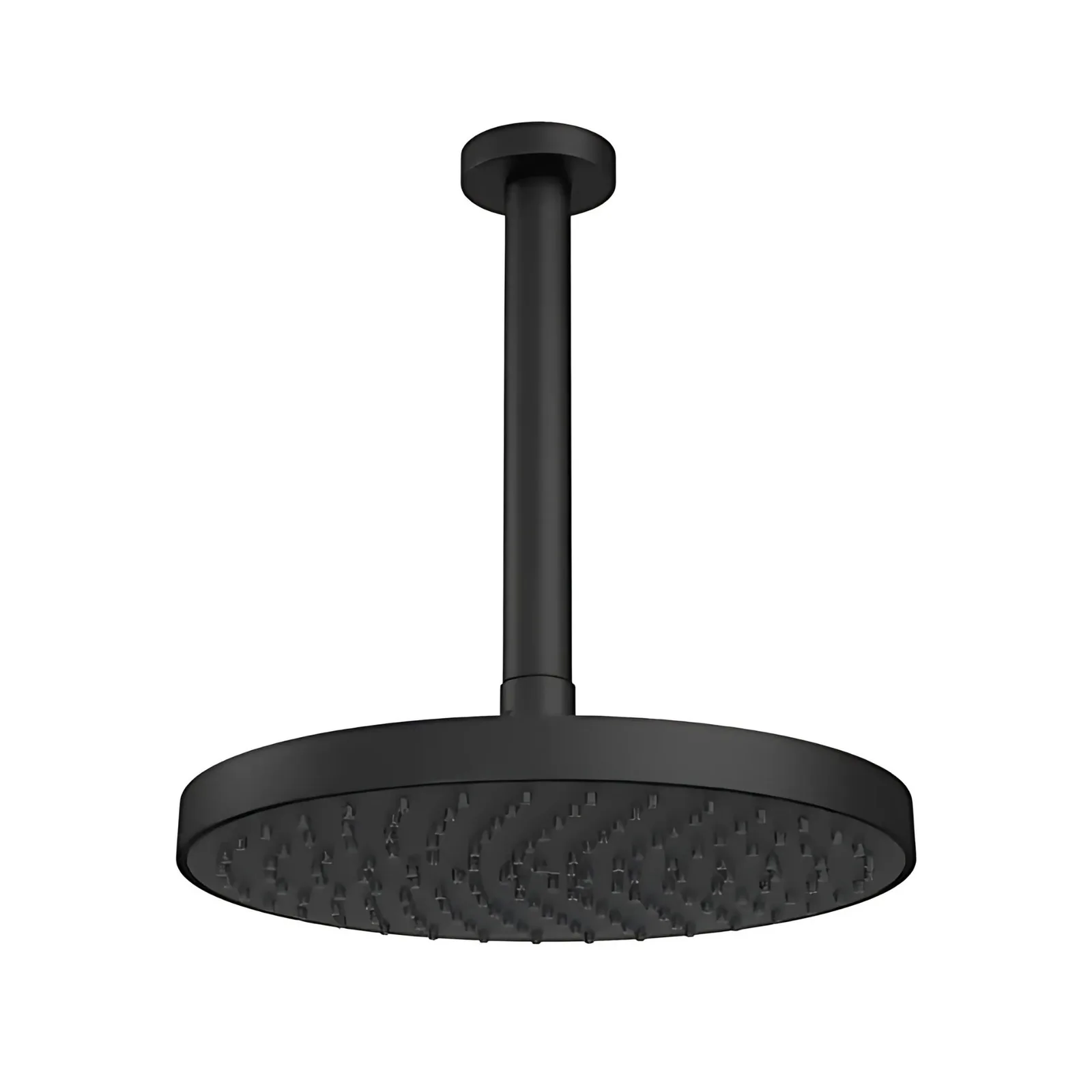 Chuveiro Deca Redondo Flex Max Black Matte 2085 C/ Tubo Teto