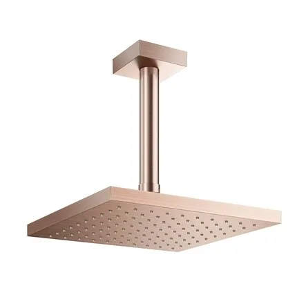 Chuveiro Docol Heaven Cobre Escovado Q200 Teto