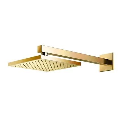 Chuveiro Docol Heaven Ouro Polido Q200 parede