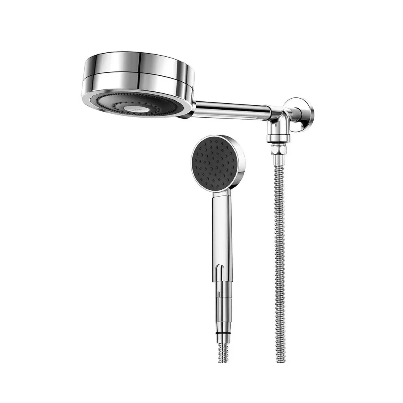 Chuveiro com Desviador Cromado Docol Technoshower
