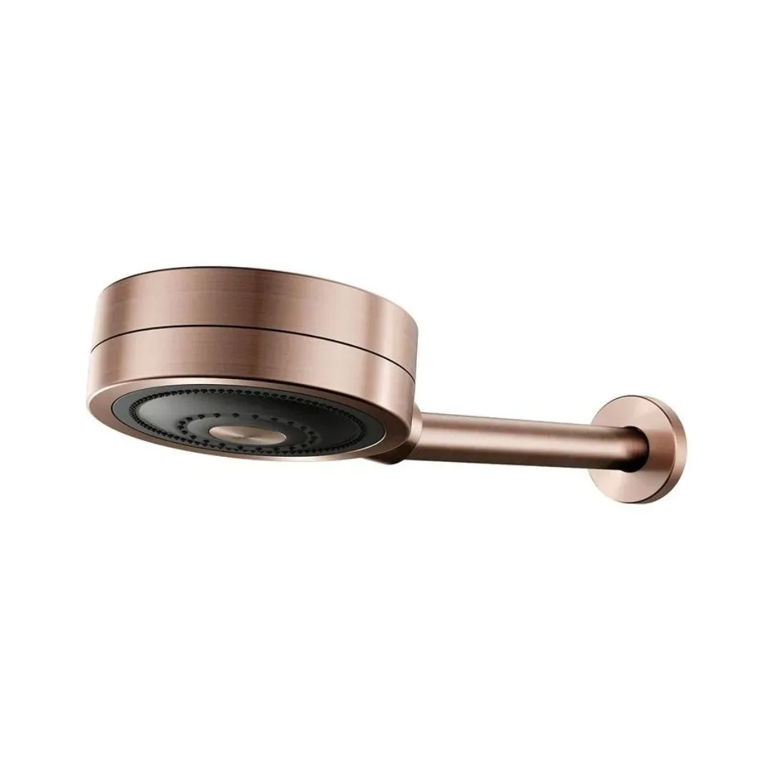 Chuveiro De Parede Cobre Escovado Docol Novo Technoshower