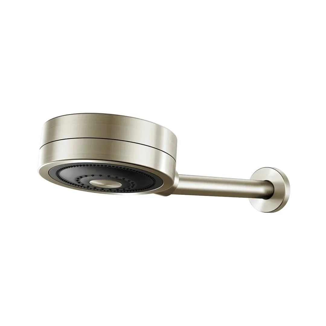Chuveiro De Parede Níquel Escovado Docol Novo Technoshower