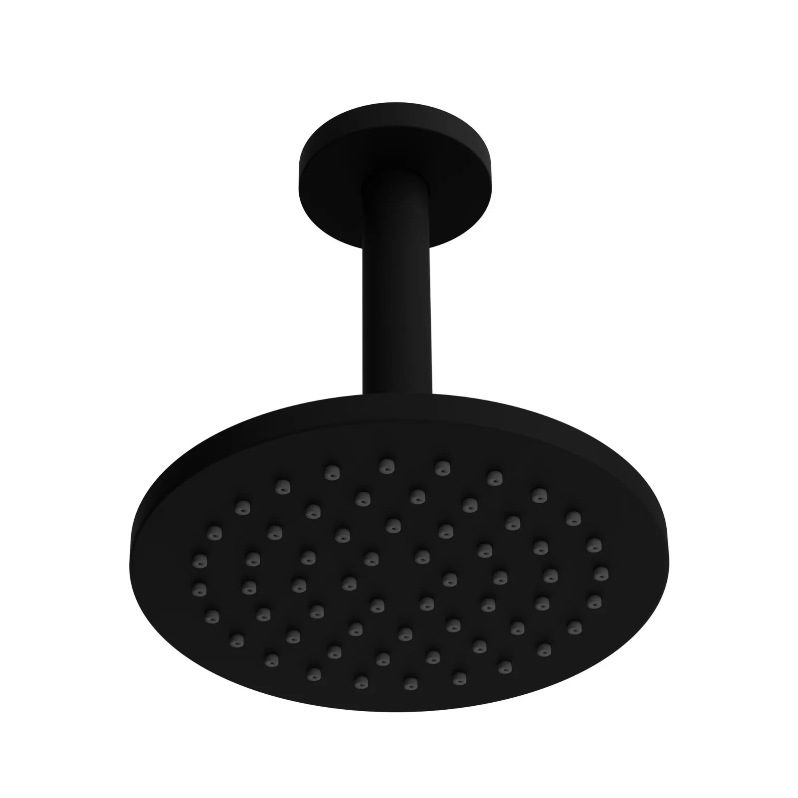 Chuveiro de Teto Loop Matt Black Doka Loop