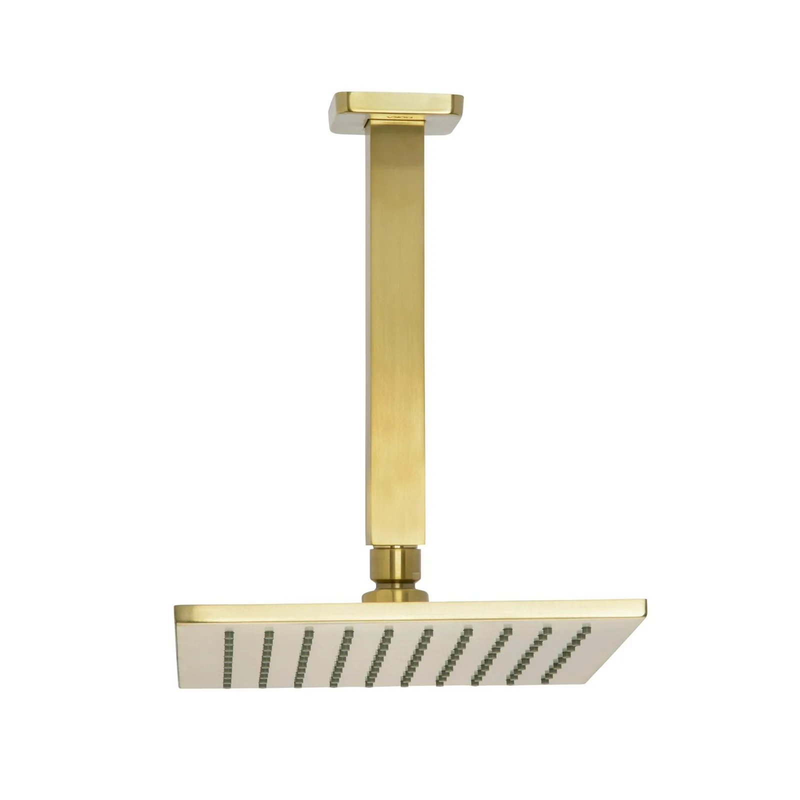 Chuveiro de Teto Brushed Gold Doka Rainbow