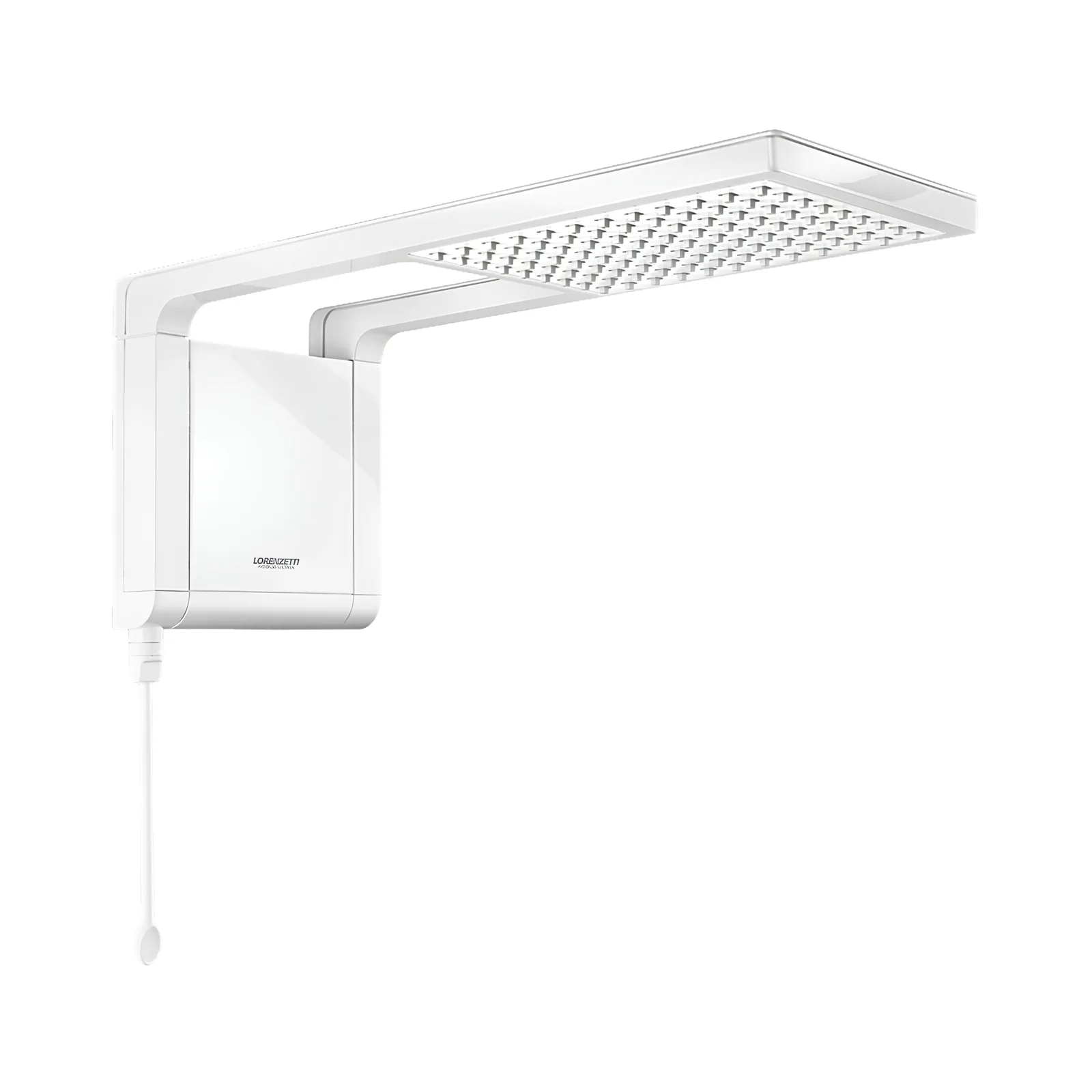 Chuveiro Elétrico Branco 220V 7800W Lorenzetti Acqua Storm Ultra