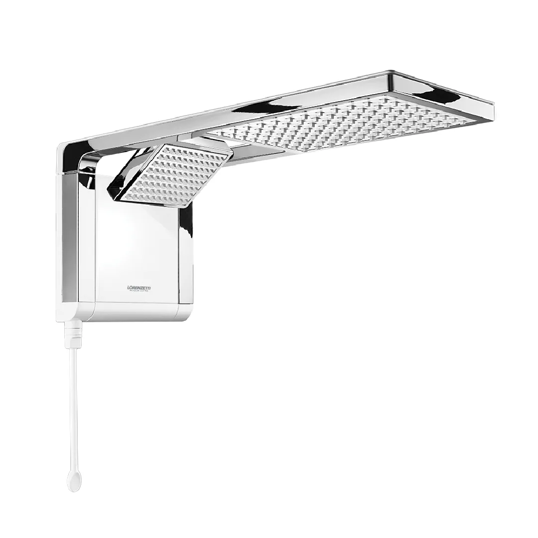 Chuveiro Elétrico Lorenzetti Acqua Duo Ultra 220V 7800W Branco/Cromado
