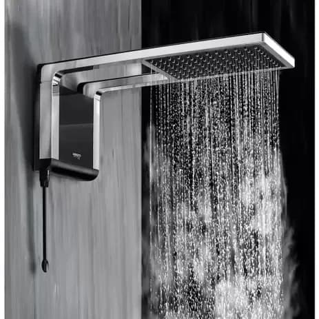 Chuveiro Elétrico Lorenzetti Acqua Storm Ultra 220V 6800W Preto/Cromado