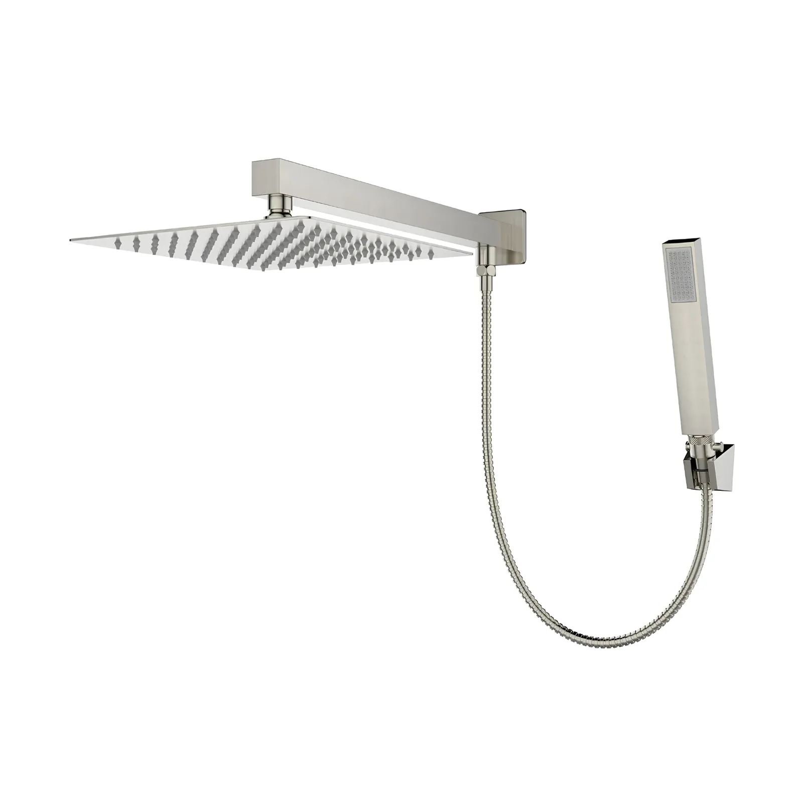 Chuveiro Completo com Desviador Light Graphite Lexxa Bagno LX4107LGF