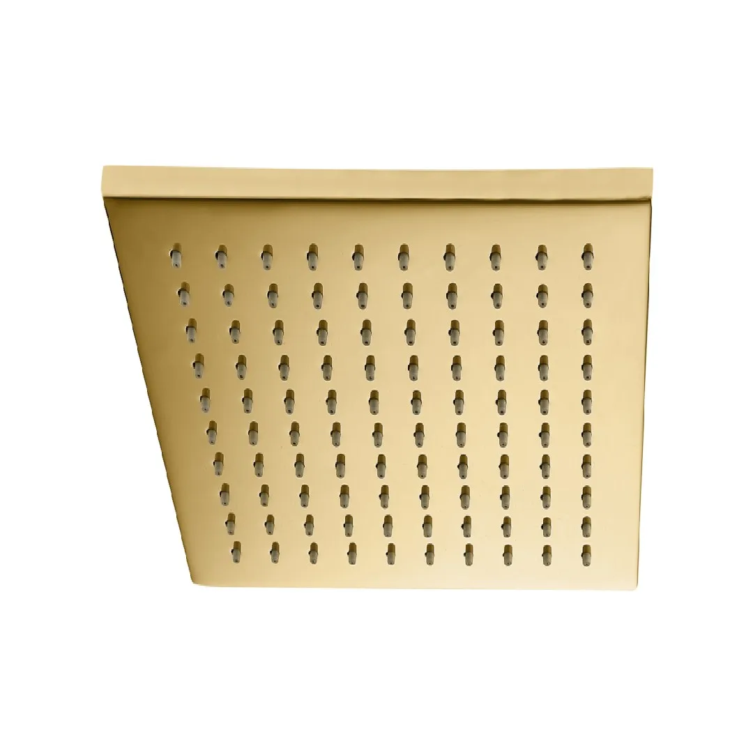 Chuveiro Quadrado 20x20 Lexxa Bagno LX41G Dourado