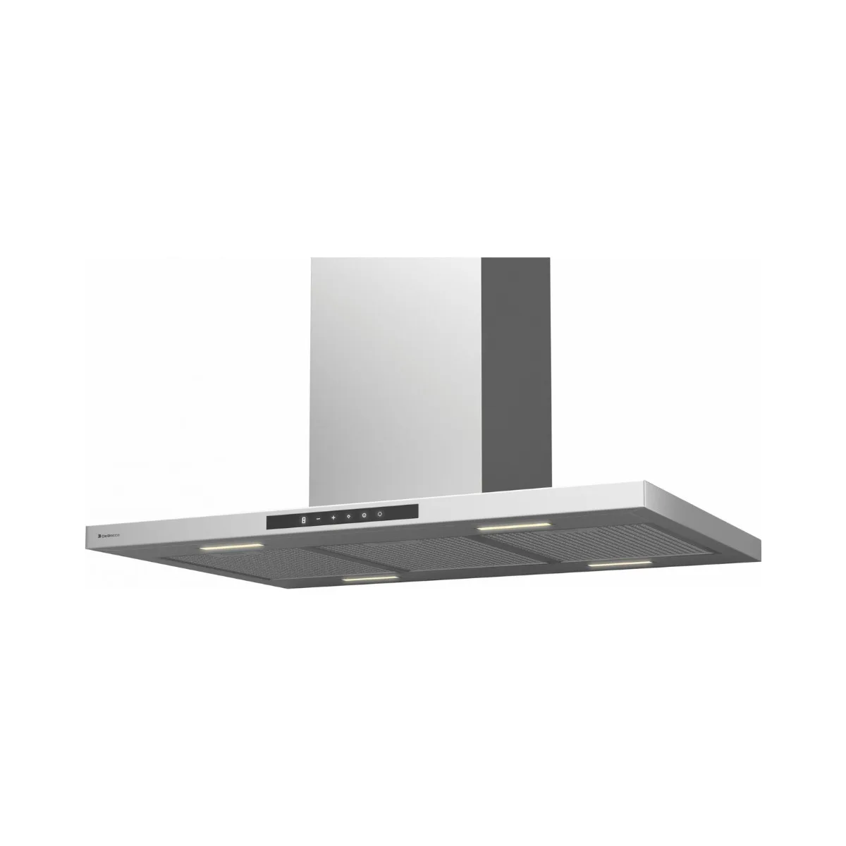 Coifa de Ilha 220v 90cm DeBacco Valença Inox