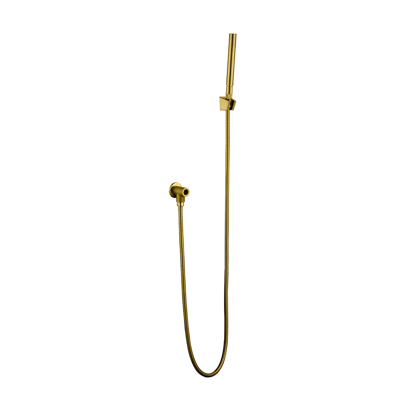 Conjunto Desviador Mangueira e Ducha Ouro Escovado Lexxa Bagno LX21405OE
