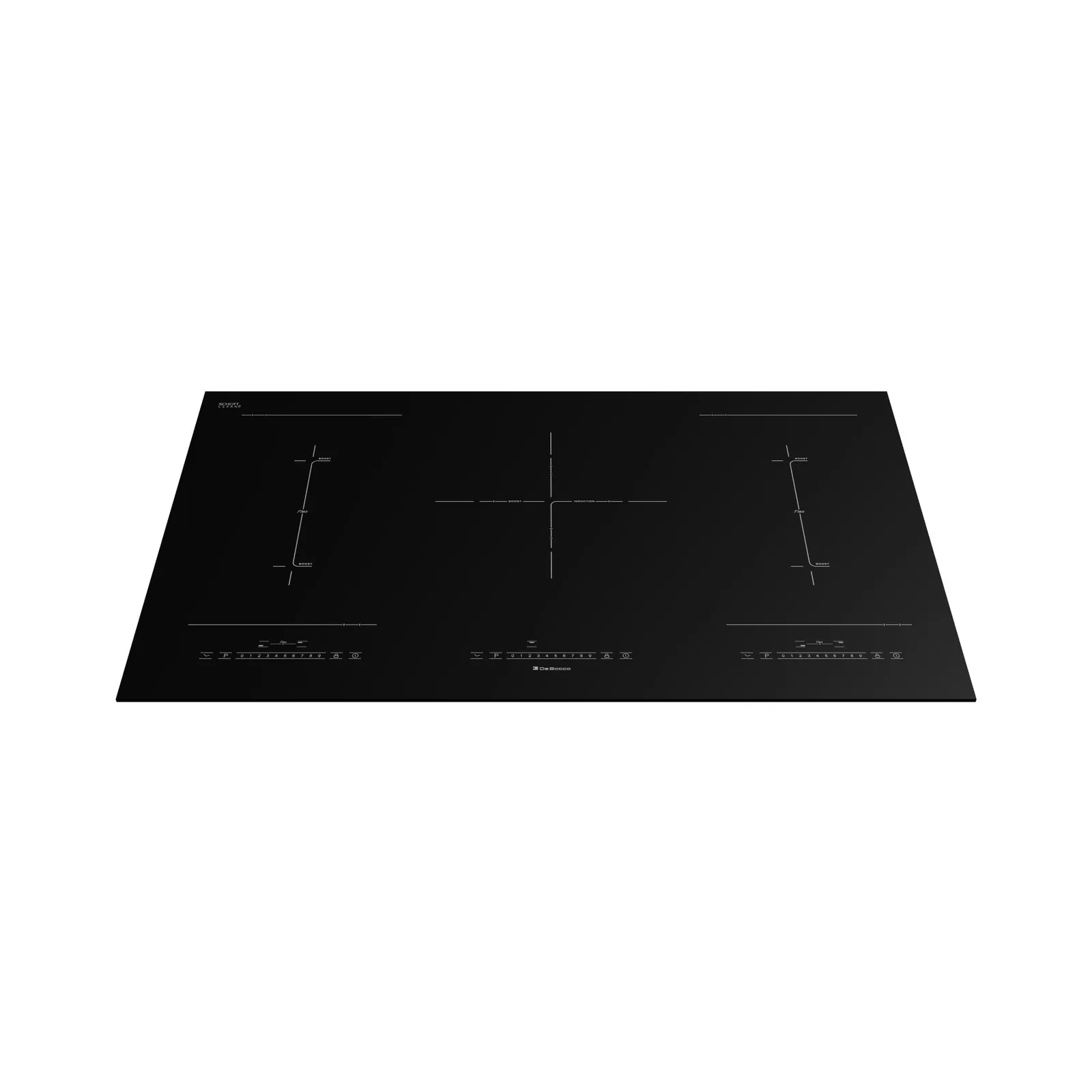 Cooktop DeBacco Vidro Indução Montreal 90cm Gas