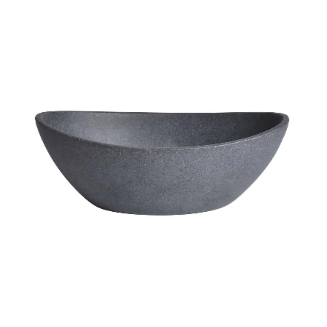 Cuba De Apoio Duplo Arco Dark Blue Terrazo Doka