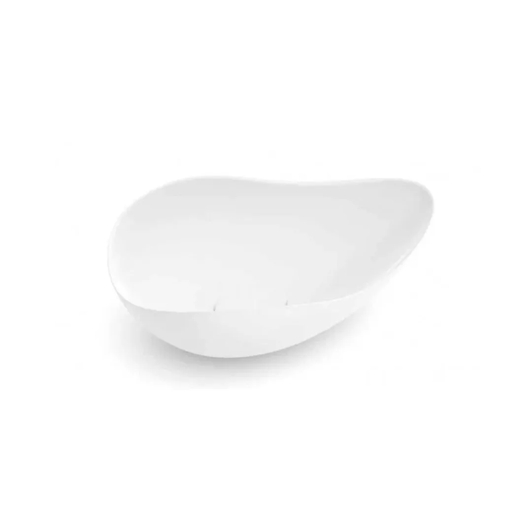 Cuba de Apoio Oval 54x37,5cm para Banheiro Blanco Mate Roca Ruy Ohtake