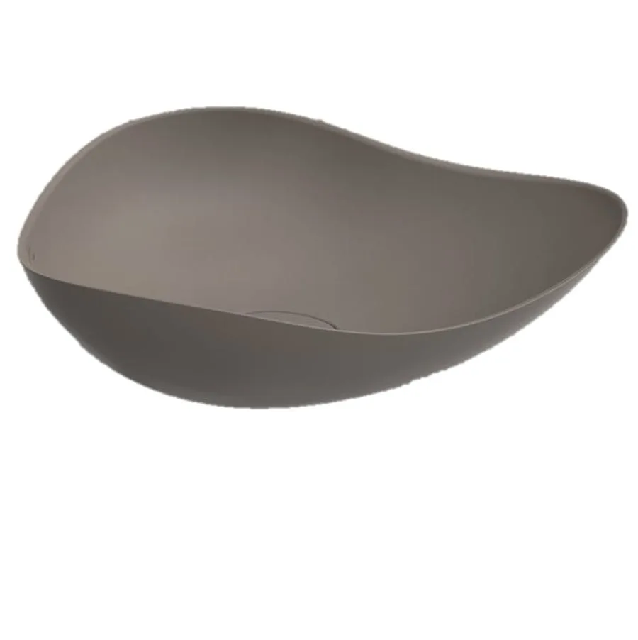 Cuba de Apoio para banheiro Oval 54x37,5 Café Roca Ruy Ohtake