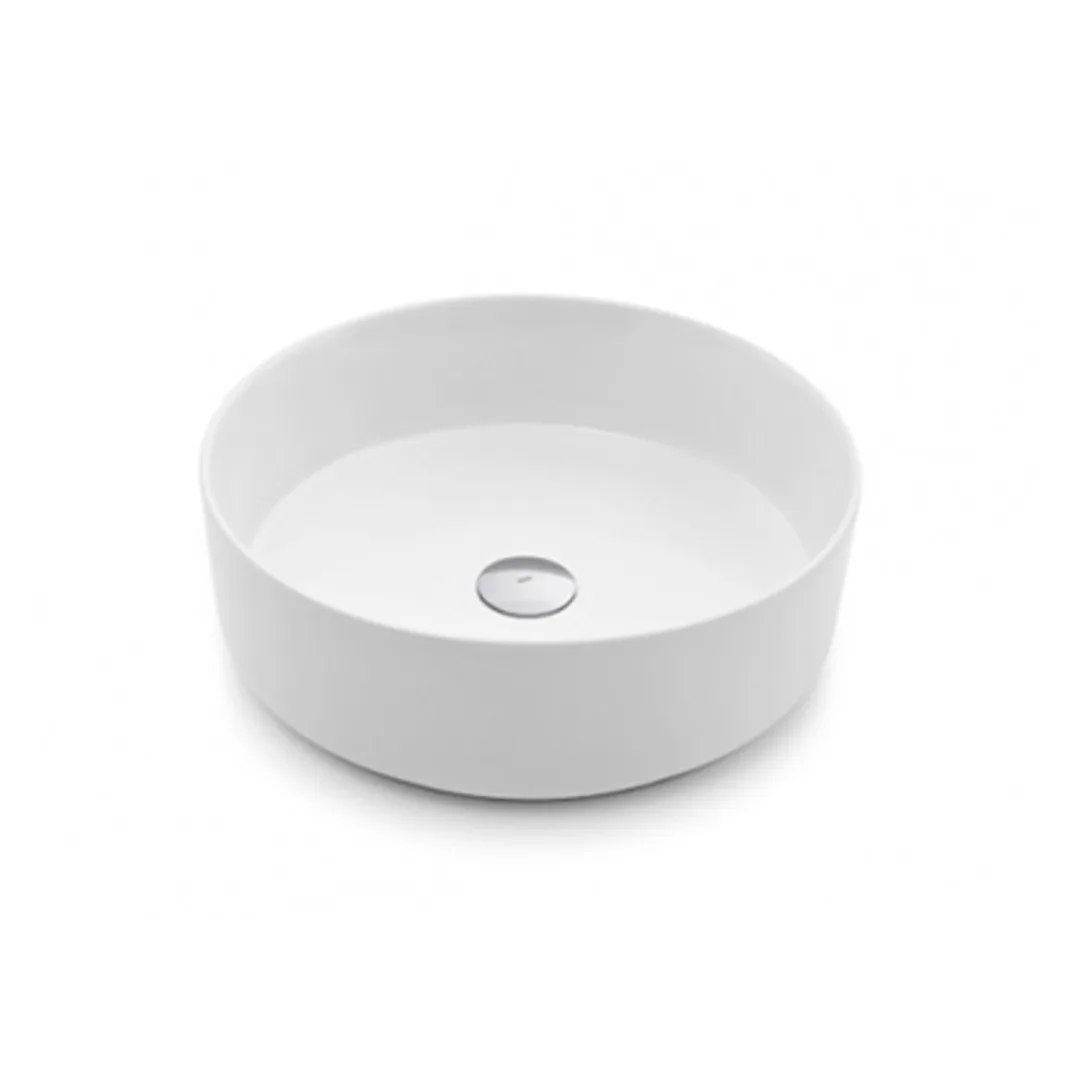 Cuba de Apoio para banheiro Redonda 36cm White Docol RD4